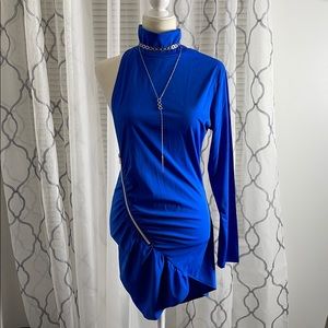New with out Tags Sexy Blue Party Dress